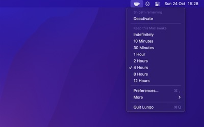 Lungo App Store screenshot
