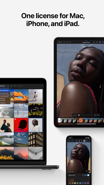 Photomator App Store screenshot