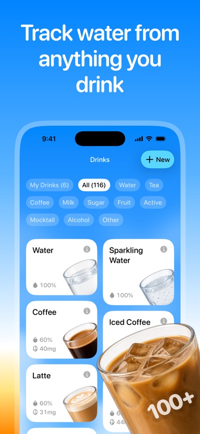 Water Tracker & Reminder App Store screenshot